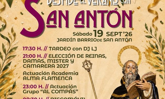 San Antón despide el verano con música, baile y la elección de cargos para sus fiestas