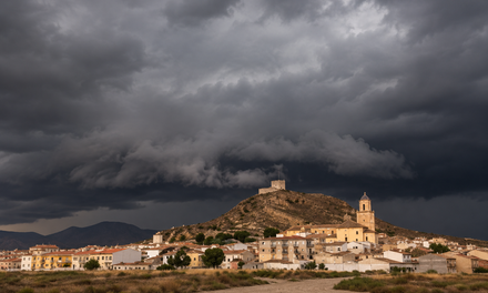 Jumilla afronta varios días con probabilidad de lluvias y tormentas