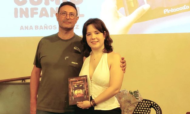 La joven Ana Baños presenta el cómic infantil ‘El guardián bajo la cama’