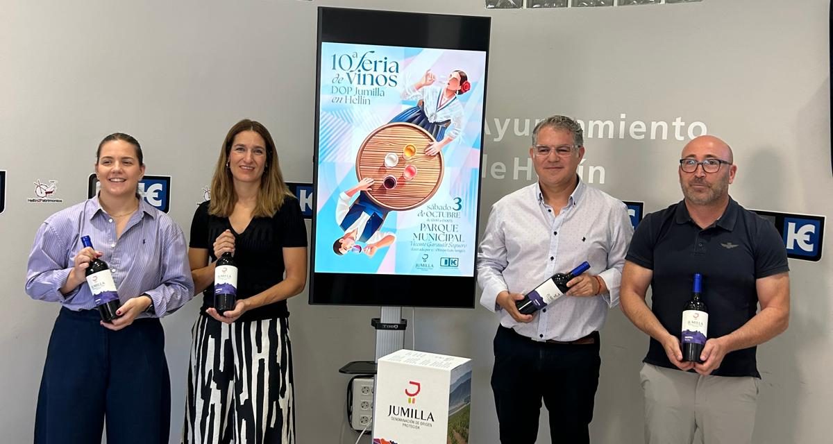 La X Feria del Vino DOP de Hellín reunirá a 13 bodegas el próximo sábado 3 de octubre