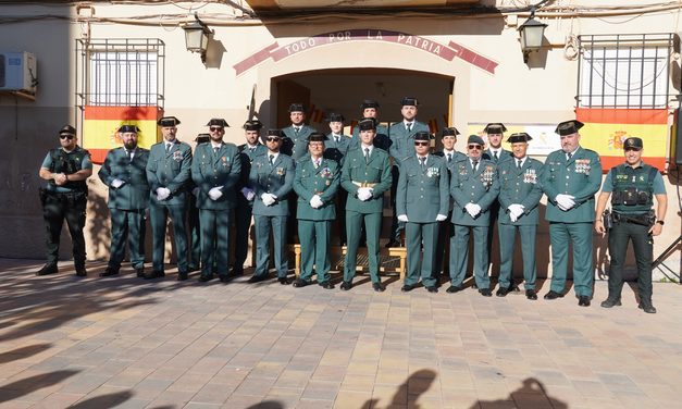 La Guardia Civil rindió honores a su patrona y a “aquellos que lo entregaron todo por España”
