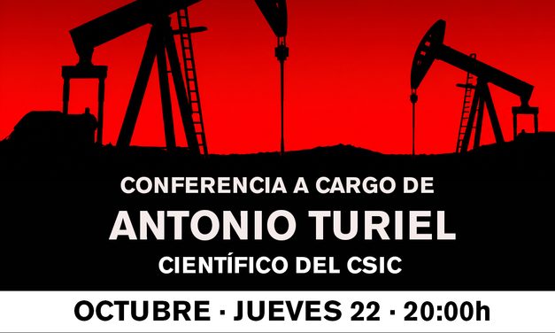 El científico del CSIC Antonio Turiel va a ofrecer una conferencia en Jumilla