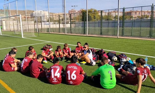 El Ciudad Alevín A golea al Pinoso en encuentro de pretemporada (8-2)