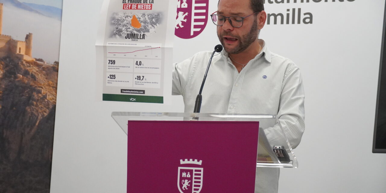 Vox presenta una moción “para el rechazo de los intentos de manipulación del censo electoral”