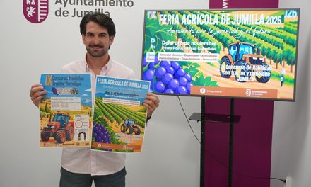La Feria Agrícola de Jumilla 2026 será del día 6 al 8 de noviembre