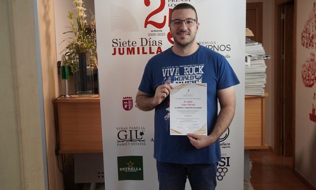 Pablo López, Primer Premio y Mención de Honor en el Concurso Internacional Emili Giménez Bou