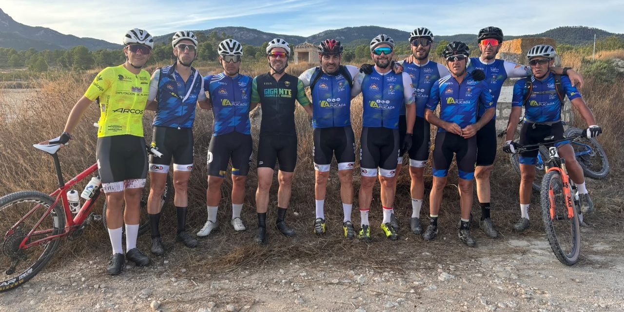 El Club Jumilla Btt afrontó el reto La Pila, El Carche y Jumilla