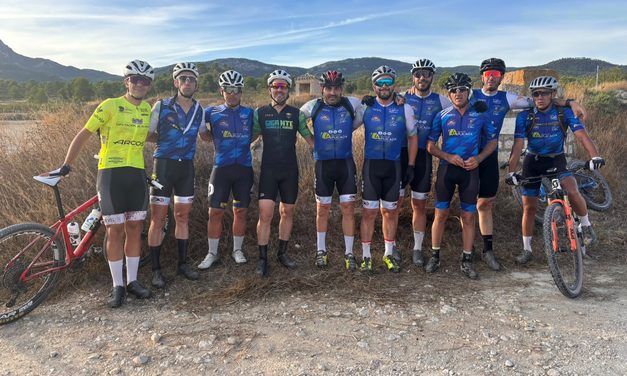 El Club Jumilla Btt afrontó el reto La Pila, El Carche y Jumilla