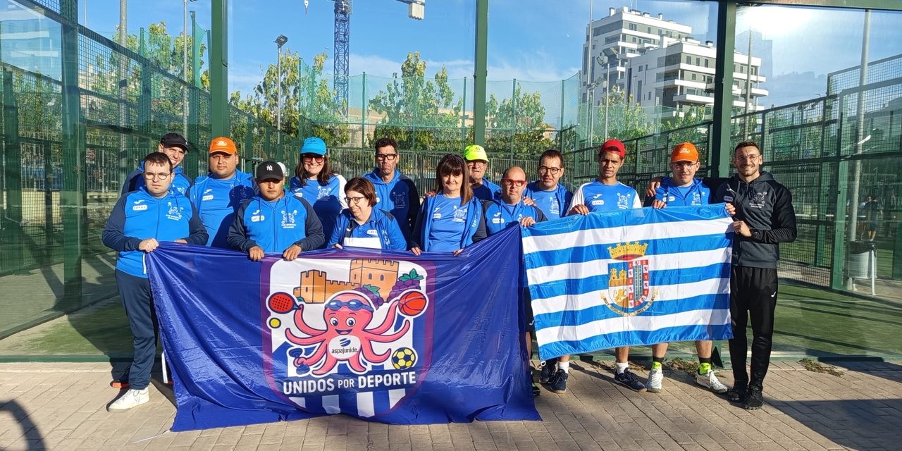 Aspajunide, oro, plata y dos bronces en el Regional de Pádel