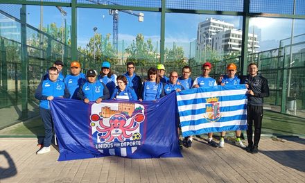 Aspajunide, oro, plata y dos bronces en el Regional de Pádel
