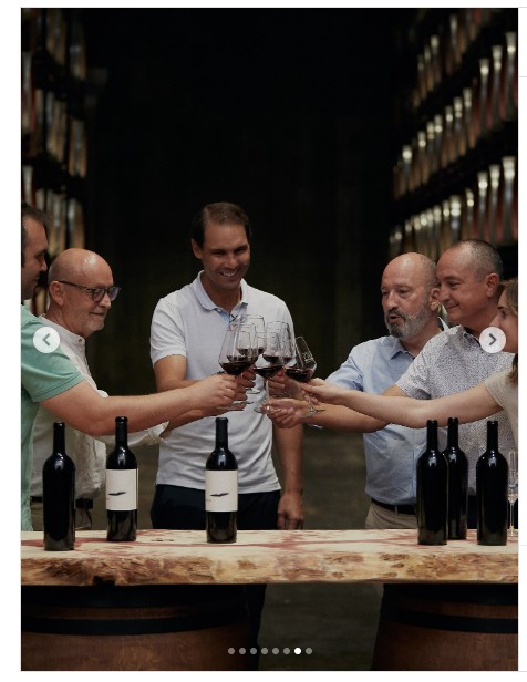 Rafa Nadal visita Bodegas Juan Gil tras lanzar su recién creado vino ‘El tenista’