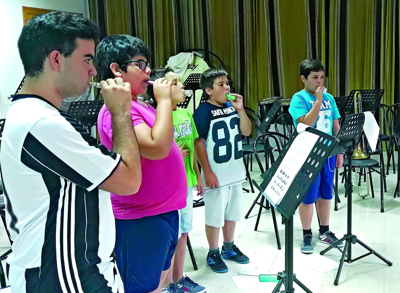 El curso de trombón enseña a sus alumnos didáctica, técnica y práctica
