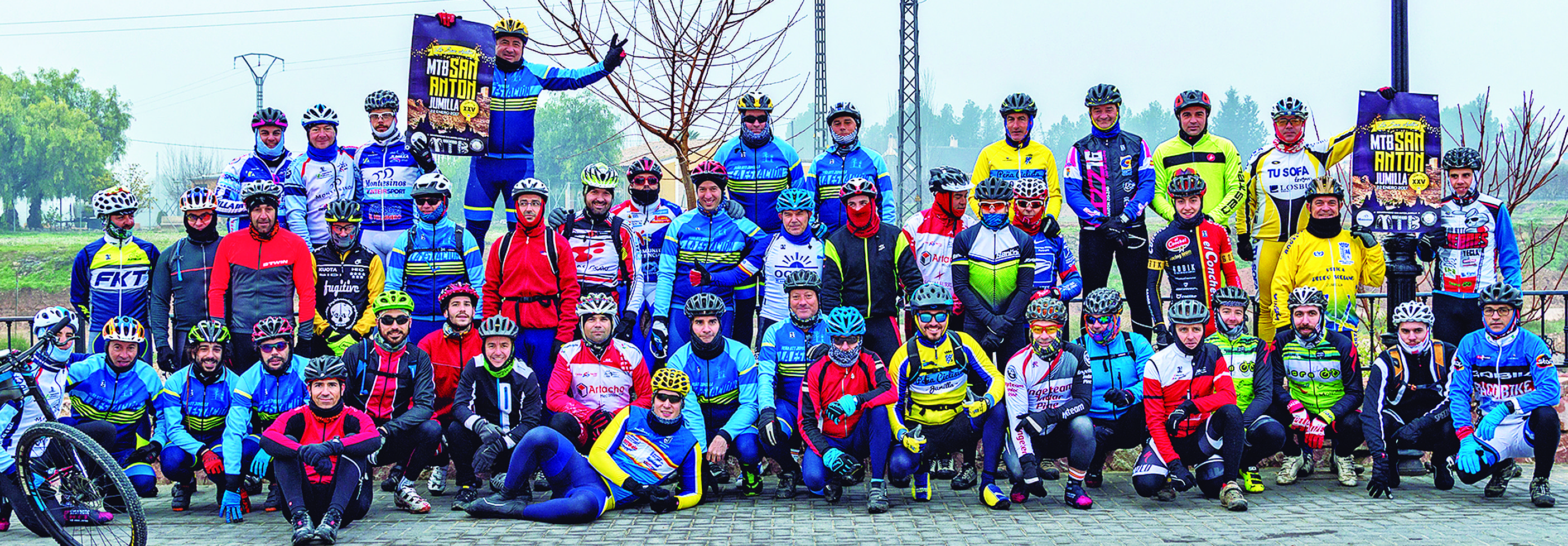 La ‘otra San Antón’ reúne a cincuenta ciclistas