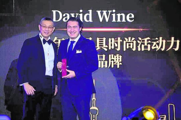 El vino de David Hernández, entre las marcas de lujo de China