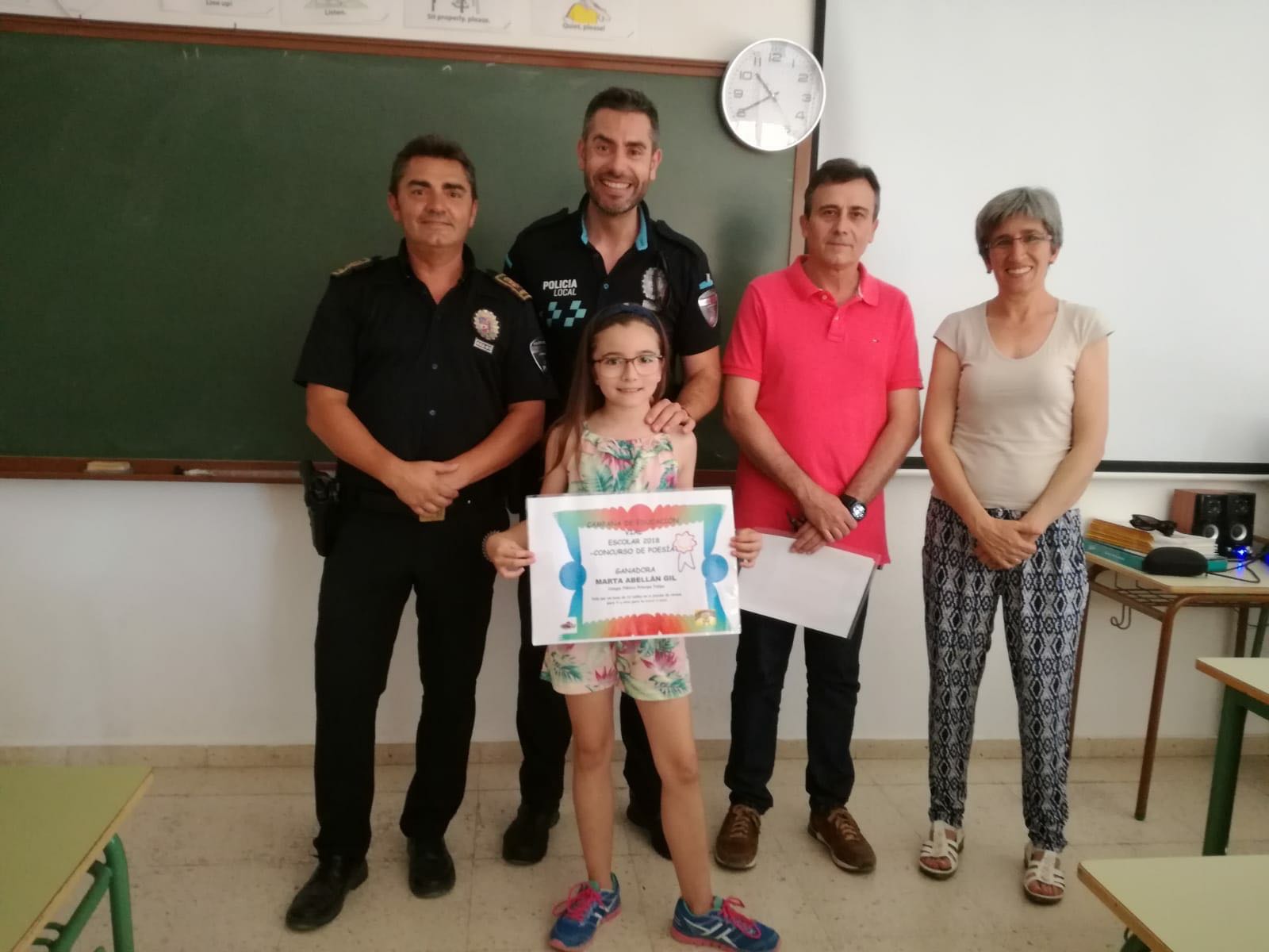 Los vencedores del concurso sobre Educación Vial ganan baños para la piscina (Galería de fotos)