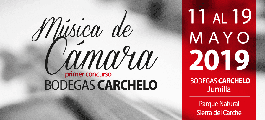 Bodegas Carchelo acogerá los días 18 y 19 de mayo el Primer Concurso Regional de Música de Cámara