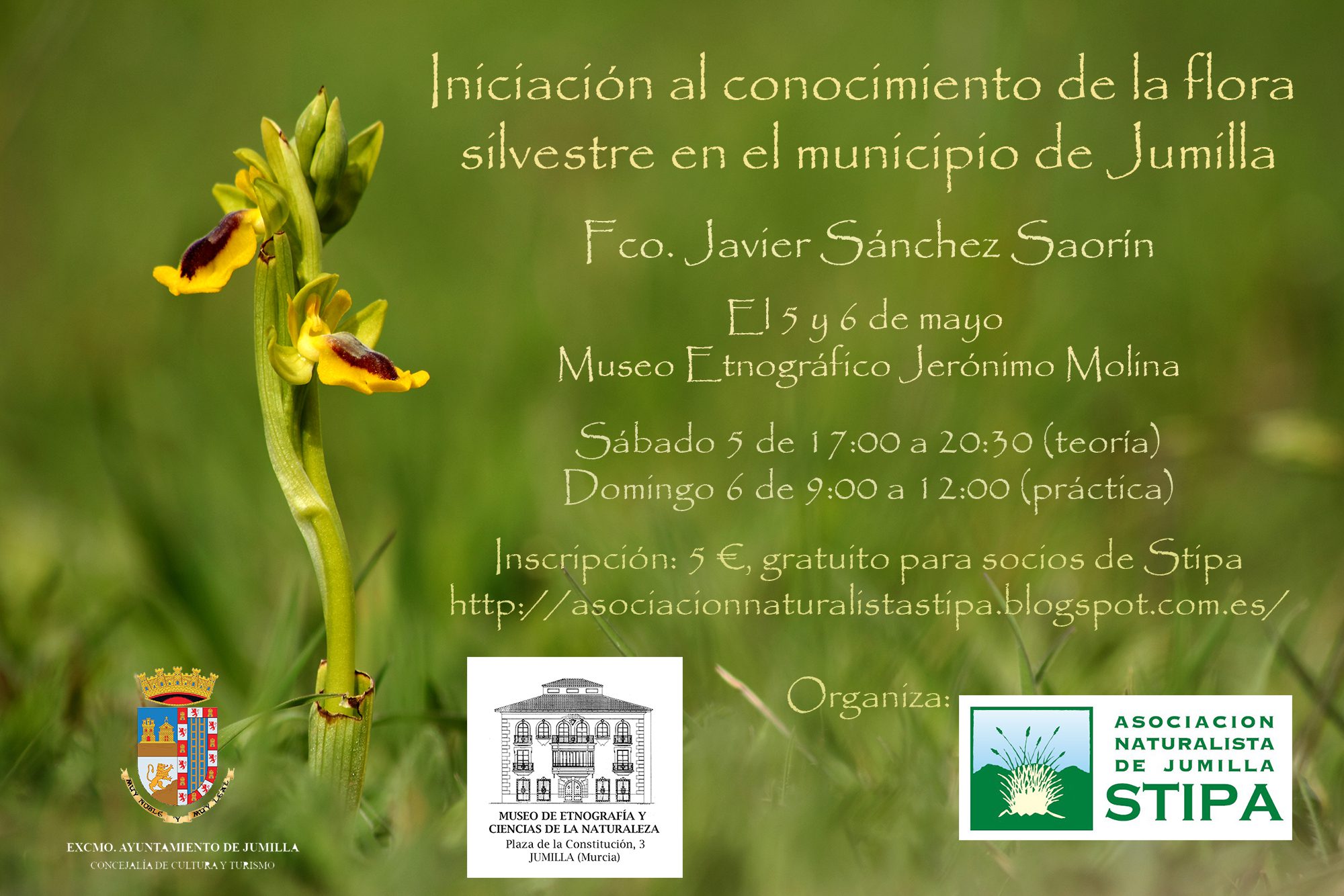 Stipa invita a conocer la flora silvestre del municipio de Jumilla