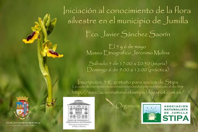 A través de un curso, Stipa invita a conocer la flora silvestre del municipio de Jumilla