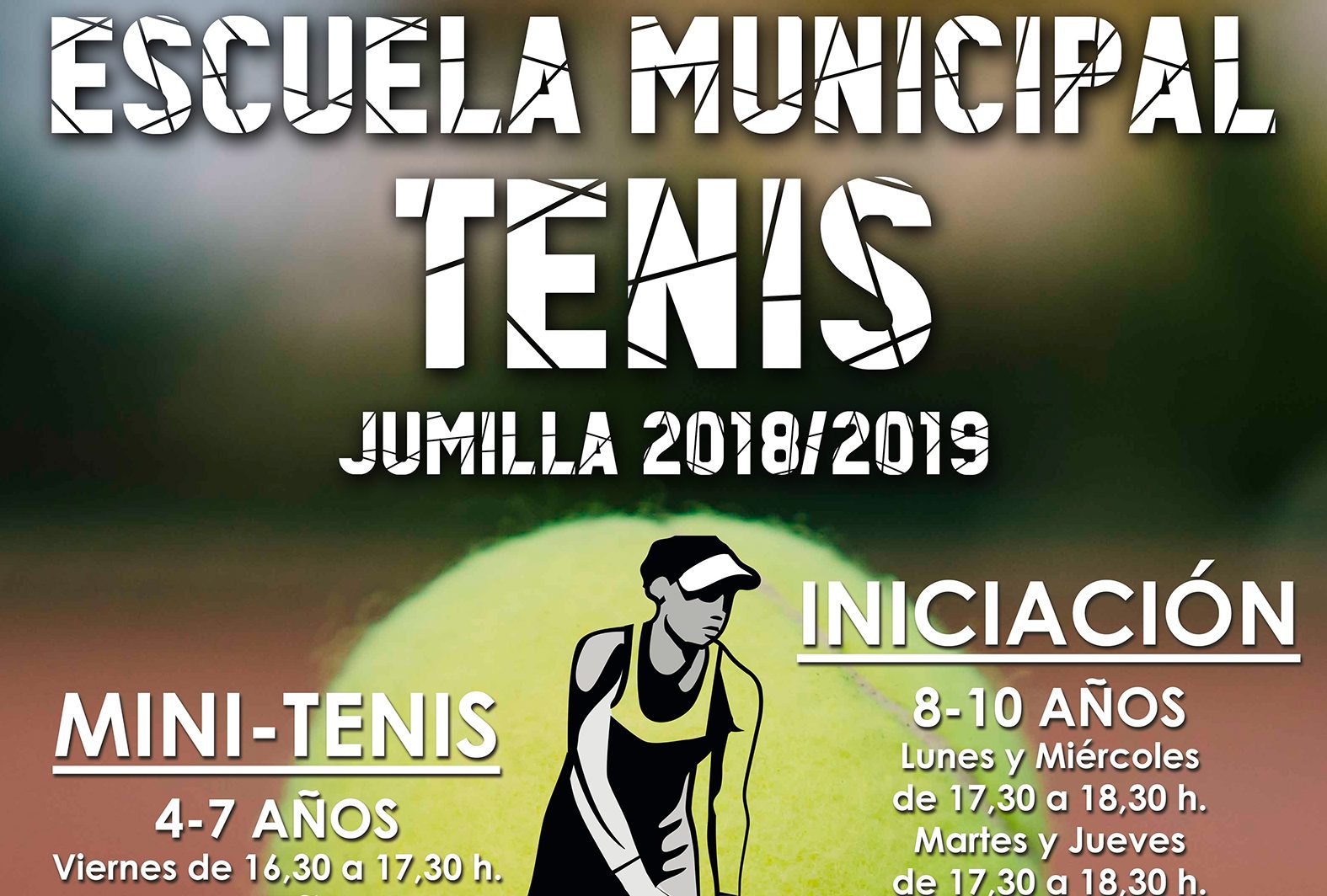 Abierto el plazo de inscripciones de la Escuela de Tenis