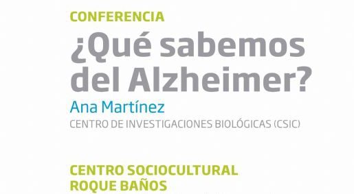 Ciudad Ciencia ofrece este jueves una charla sobre el alzheimer