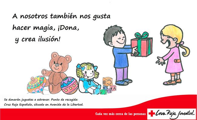 Cruz Roja lanza una campaña de recogida de juguetes nuevos