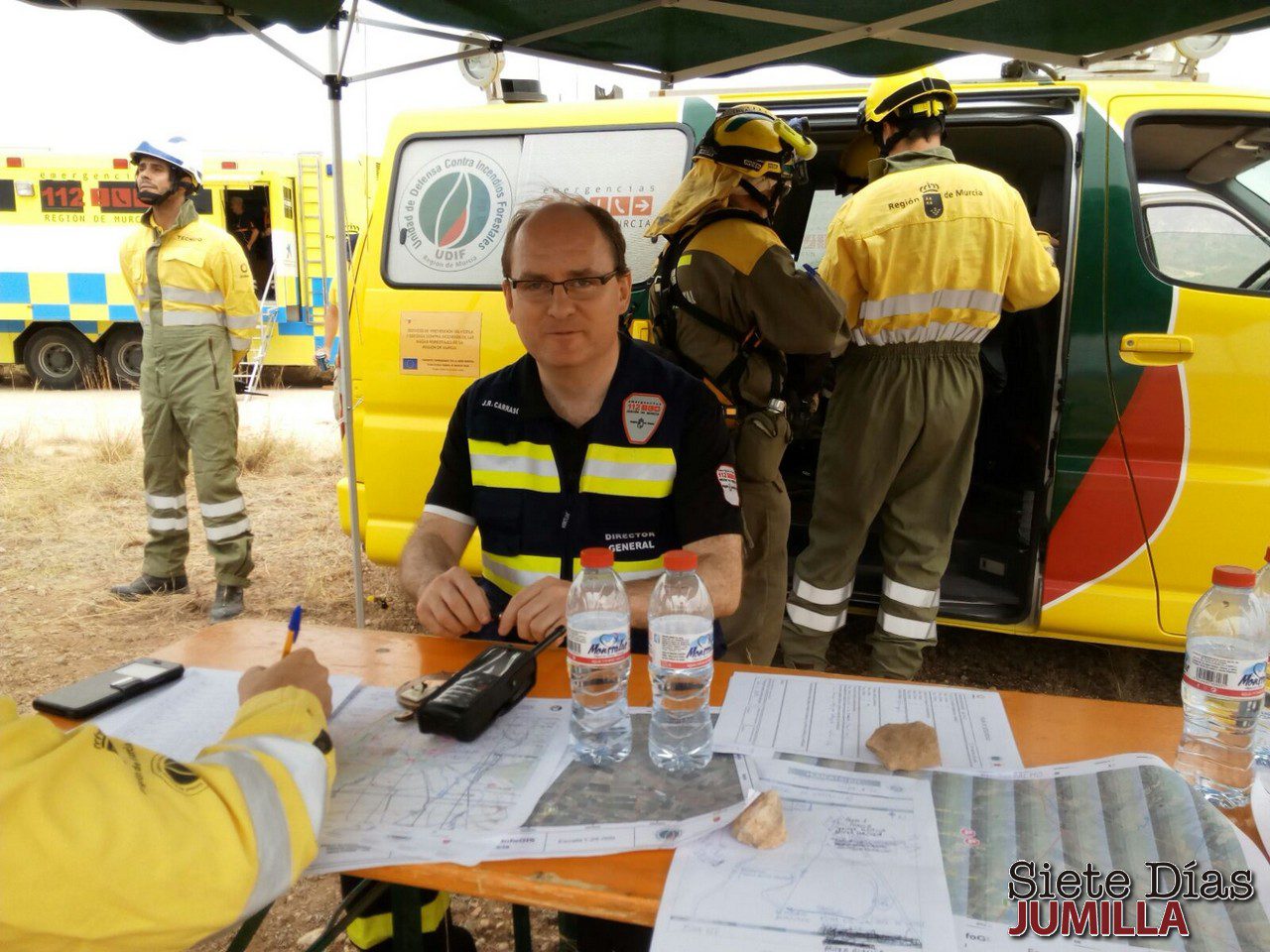 Hoy se podrían dar por extinguidos totalmente los incendios de Sopalmo y Sierra Larga (AUDIO entrevista a José Ramón Carrasco)