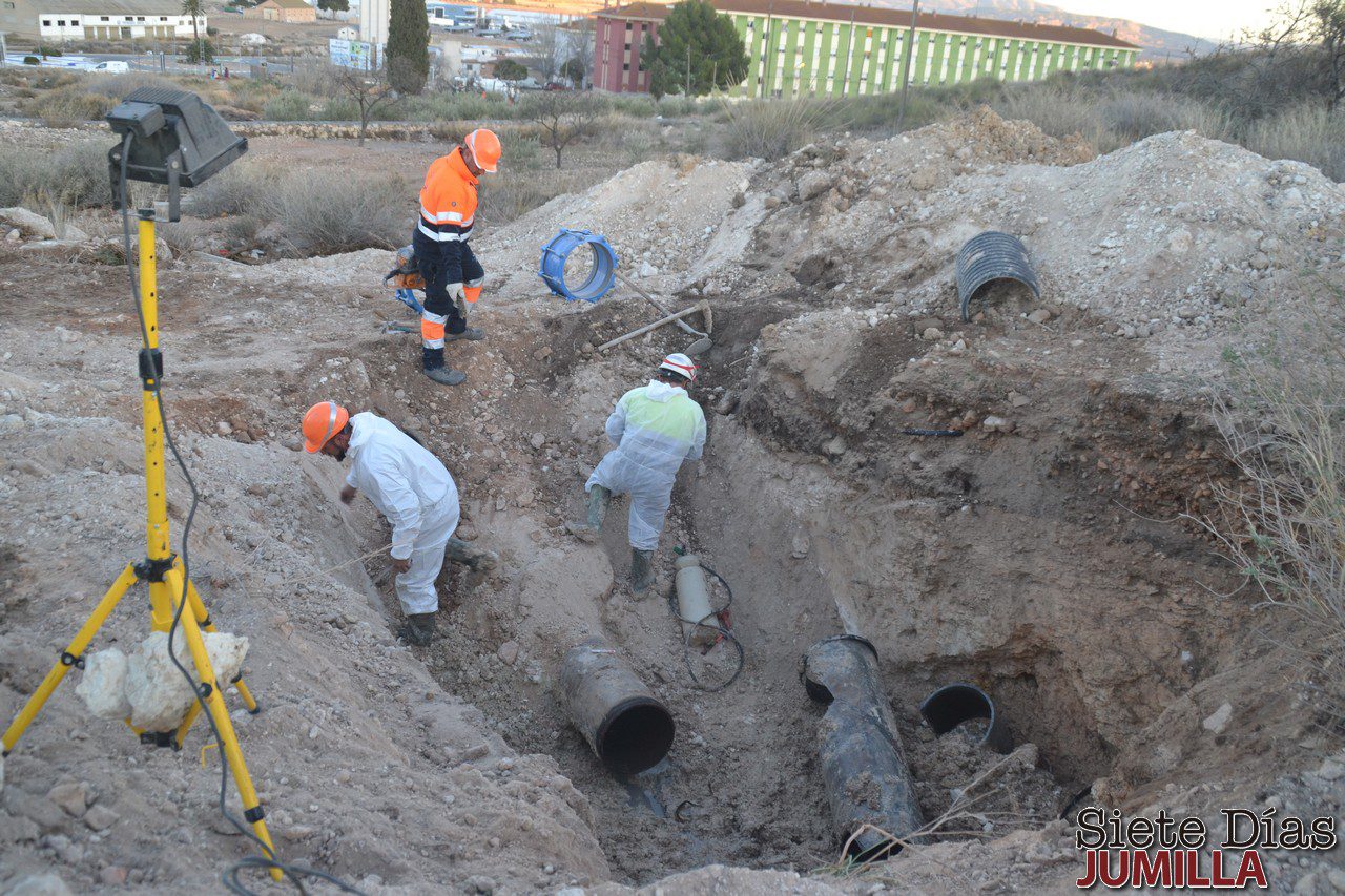 Restablecido el servicio de agua potable en todo el casco urbano de Jumilla