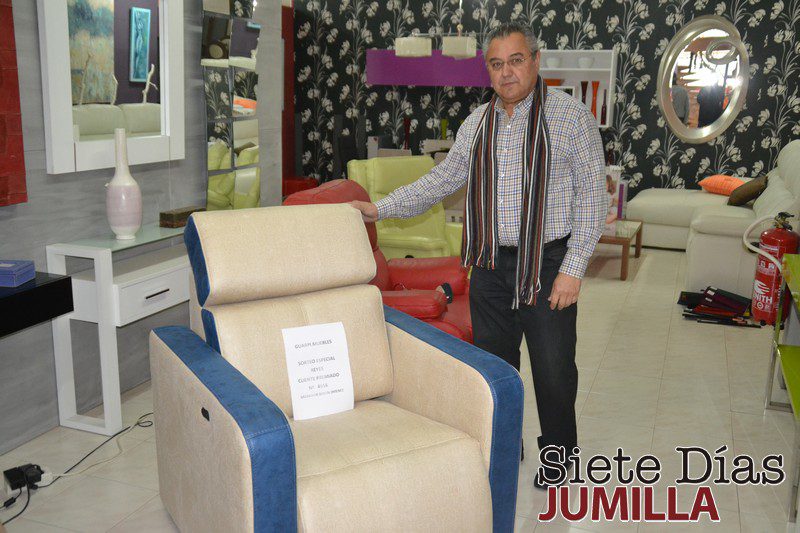 Muebles Guarpi premia a sus clientes con un sillón relax