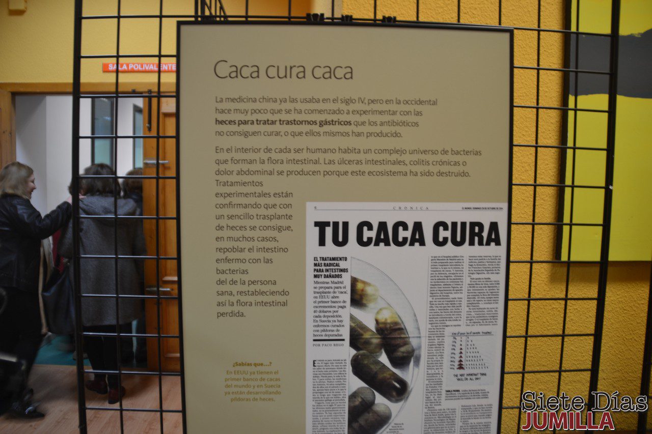 Hasta el 19 de marzo se puede visitar en la Casa de la Cultura la exposición ‘Excreta’