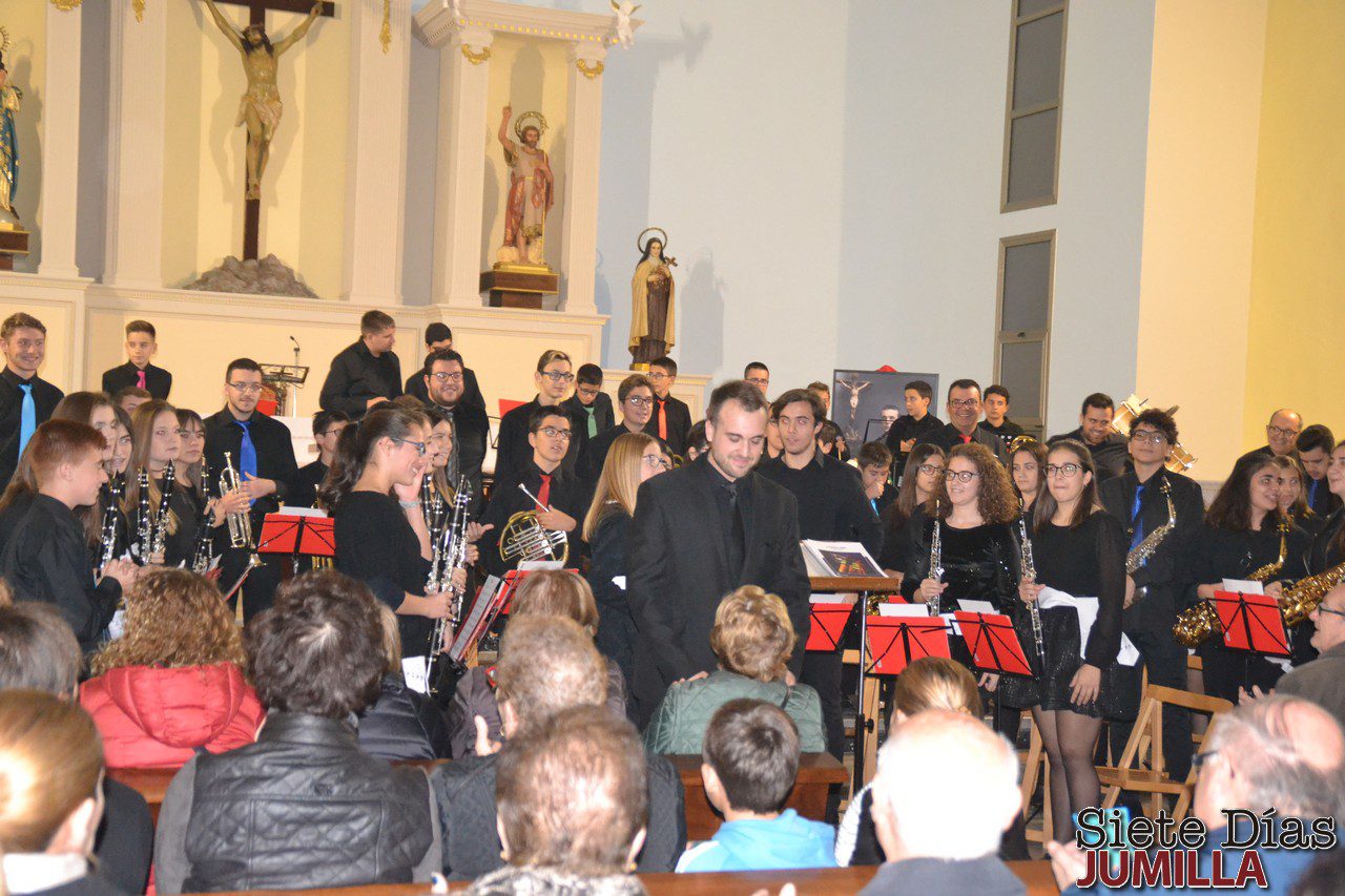 La Banda Juvenil de la AJAM pone punto y final a los actos en honor a Santa Cecilia