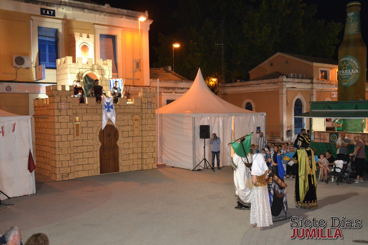 Los cristianos terminan las fiestas reconquistando el Castillo de Jumilla