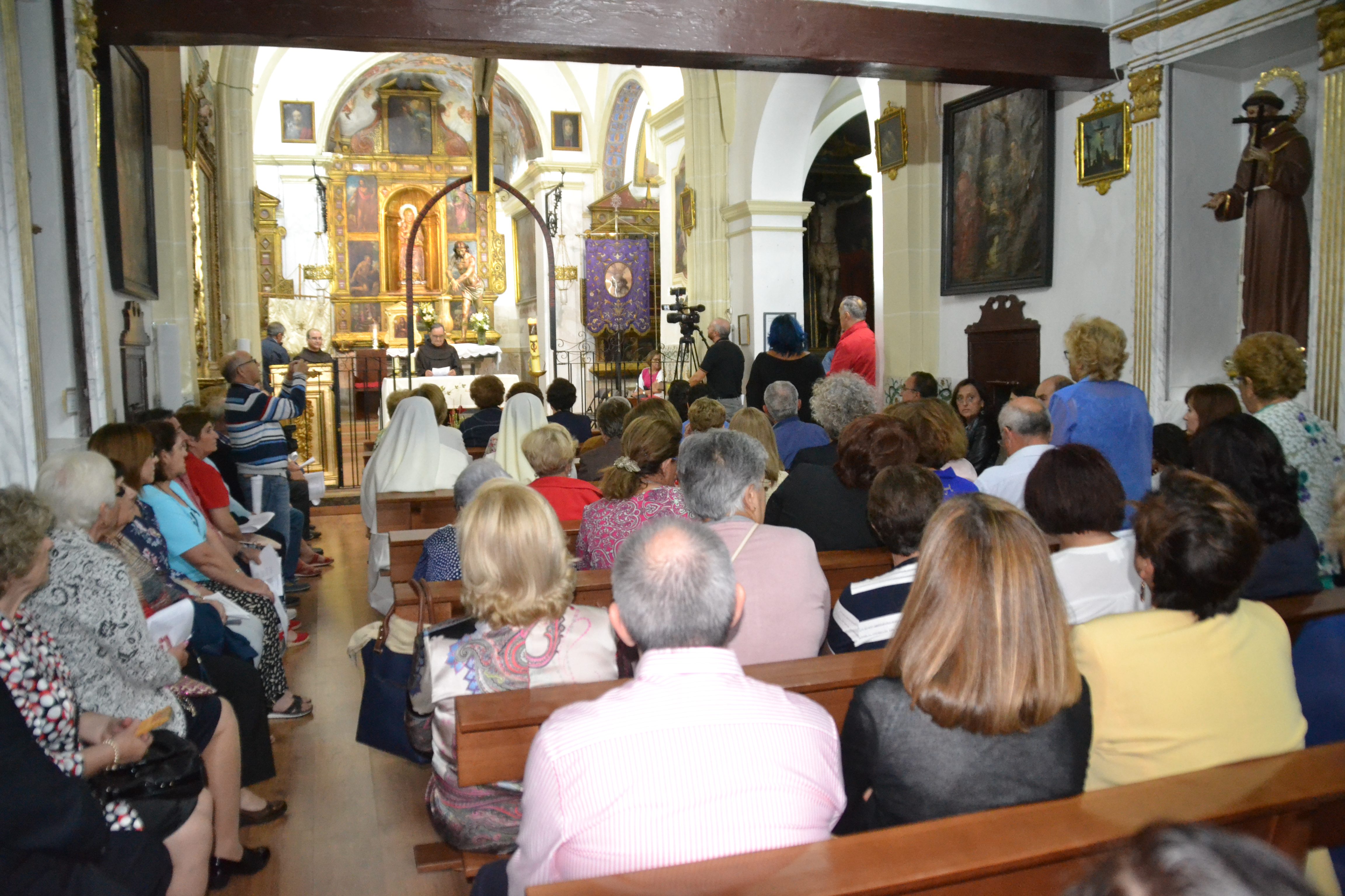El Cristo de la Columna preside la Vigilia de Oración como preludio al 30 Encuentro Nacional de Hermandades de Semana Santa