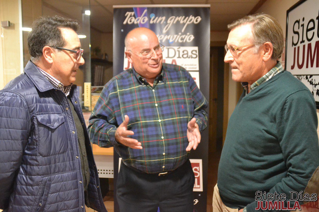 TeleJumilla y Siete Días reúnen a tres ex – alcaldes en “Made in Jumilla”