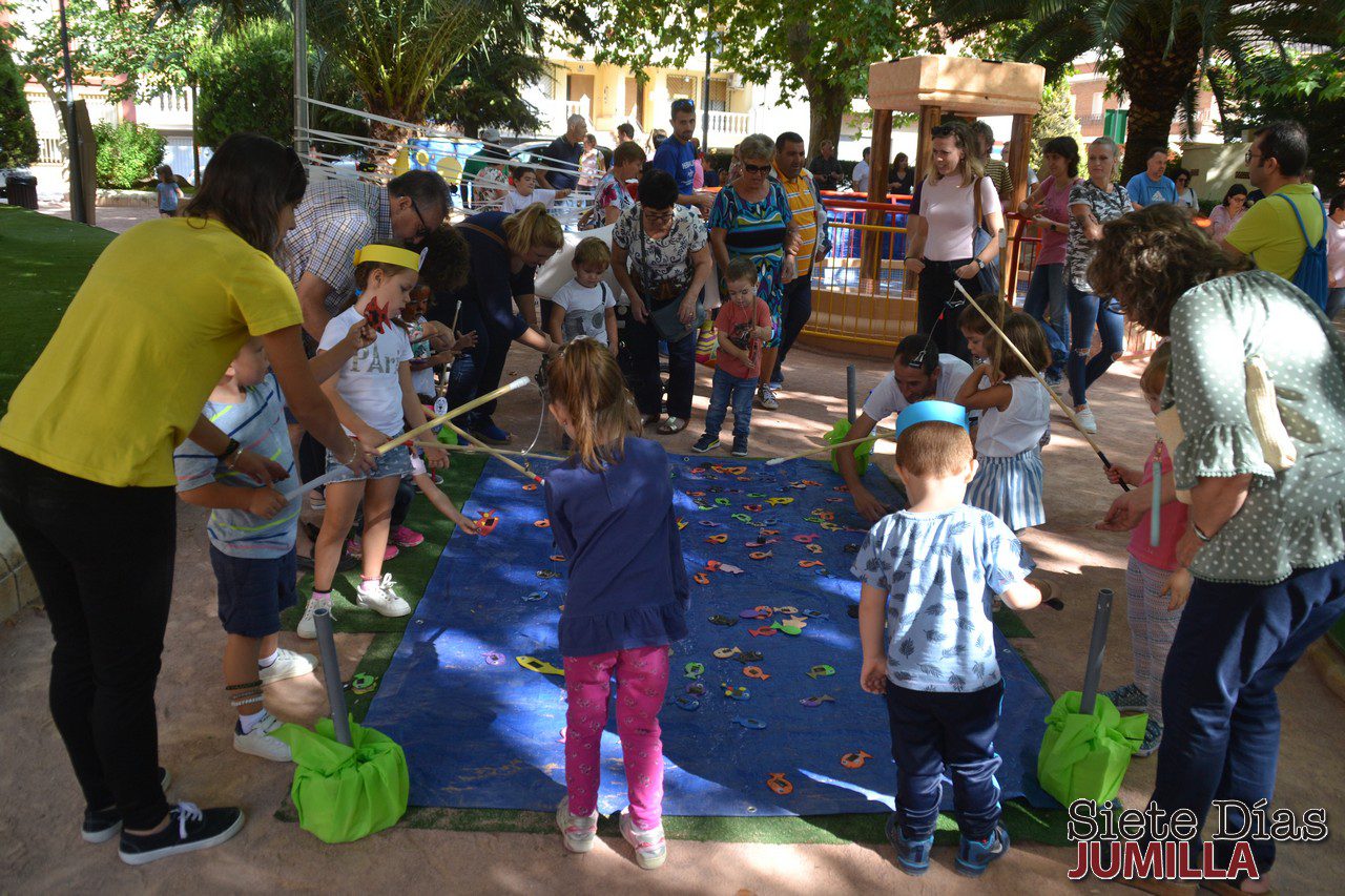 El jardín del San Antón acogió la ‘jungla’ más divertida y colorida