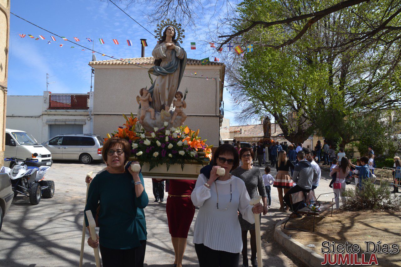 San José procesionó radiante por las calles de la Alquería