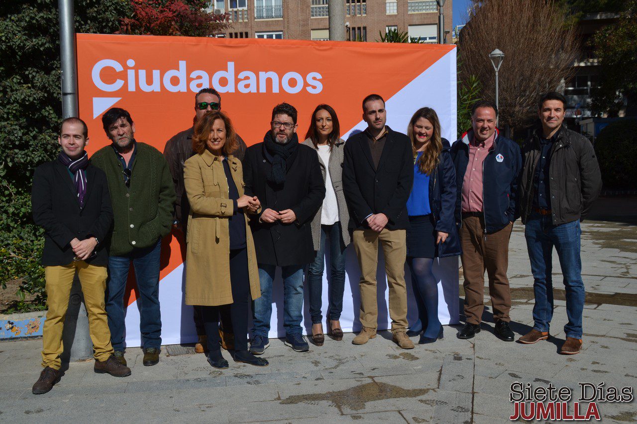 Coordinado por Ginés Pedro Toral se presenta Ciudadanos Jumilla