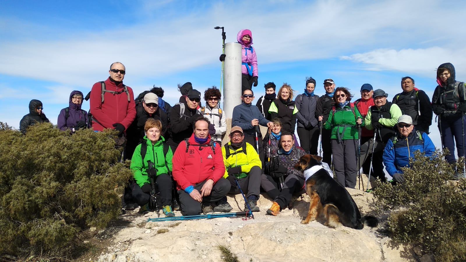 El Grupo Hinneni se fue de ruta a la Sierra de Salinas