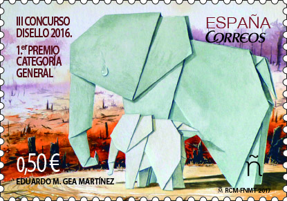 Eduardo Gea logra el primer premio en el III Concurso Nacional de diseño de sellos