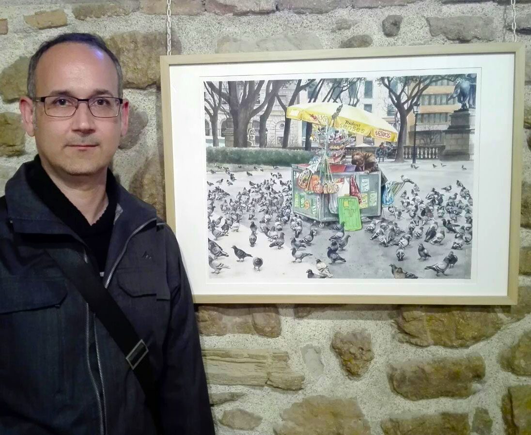 Eduardo Manuel Gea, premiado en el concurso de pintura 8 de marzo