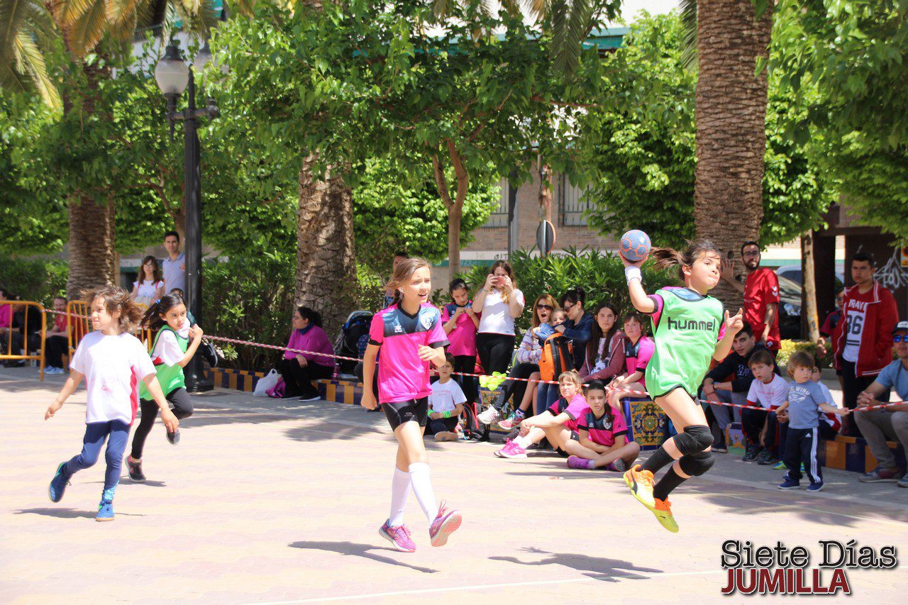 El Pequebalonmano fue todo un éxito en Jumilla