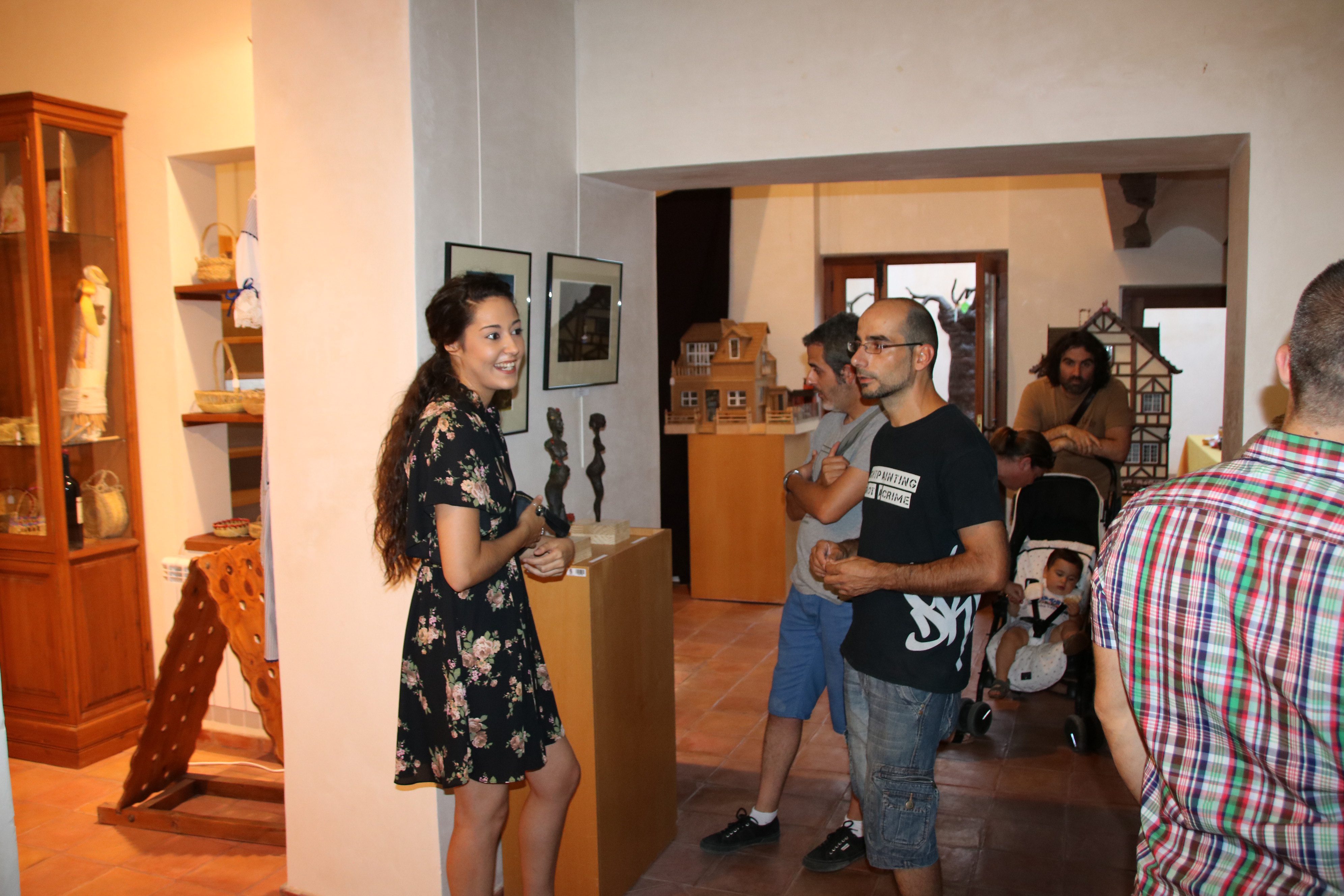 Se inaugura «Ododua» de Noemí Yepes, en la Casa del Artesano