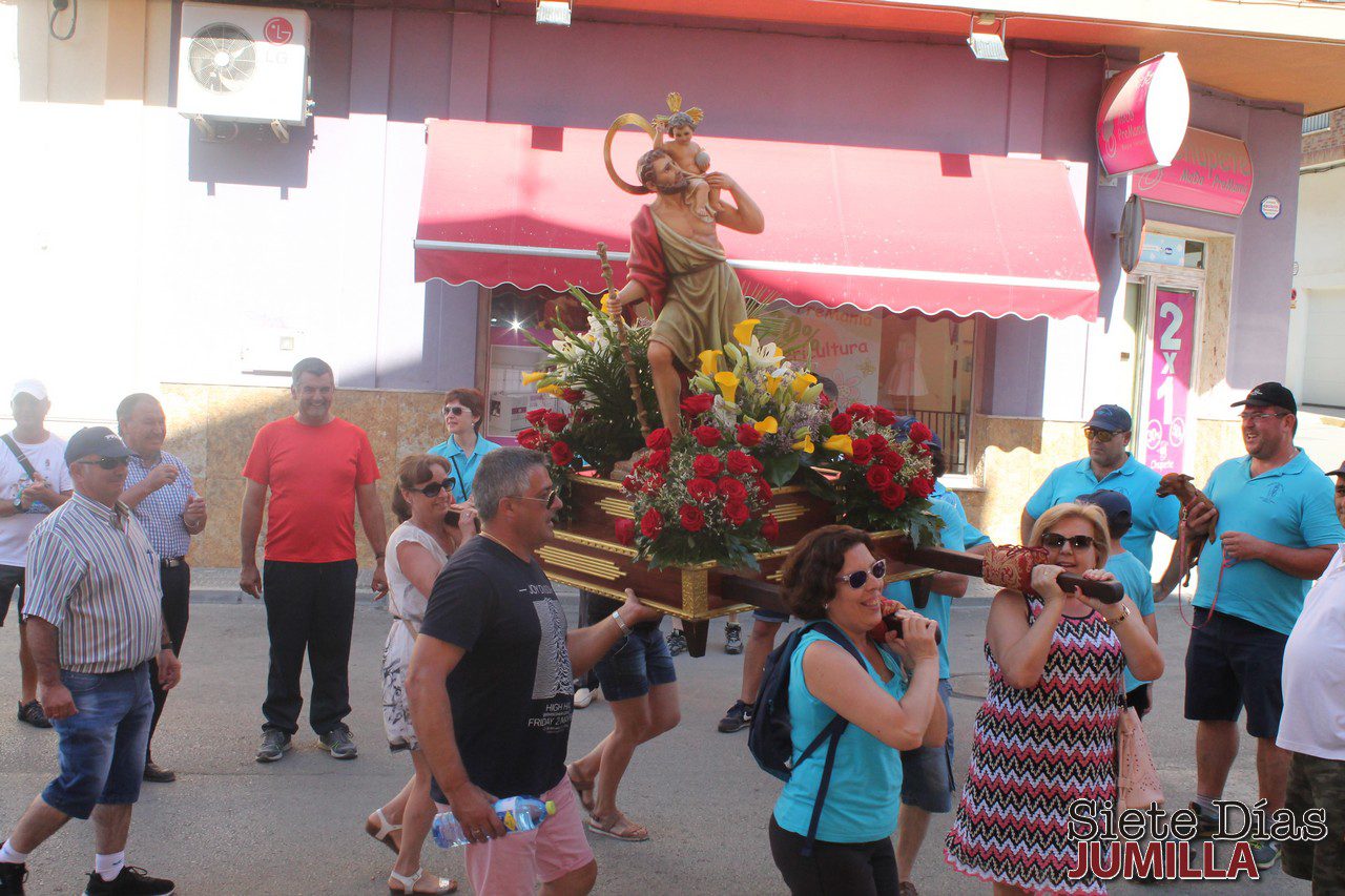 Los conductores jumillanos rinden honores a su patrón San Cristóbal