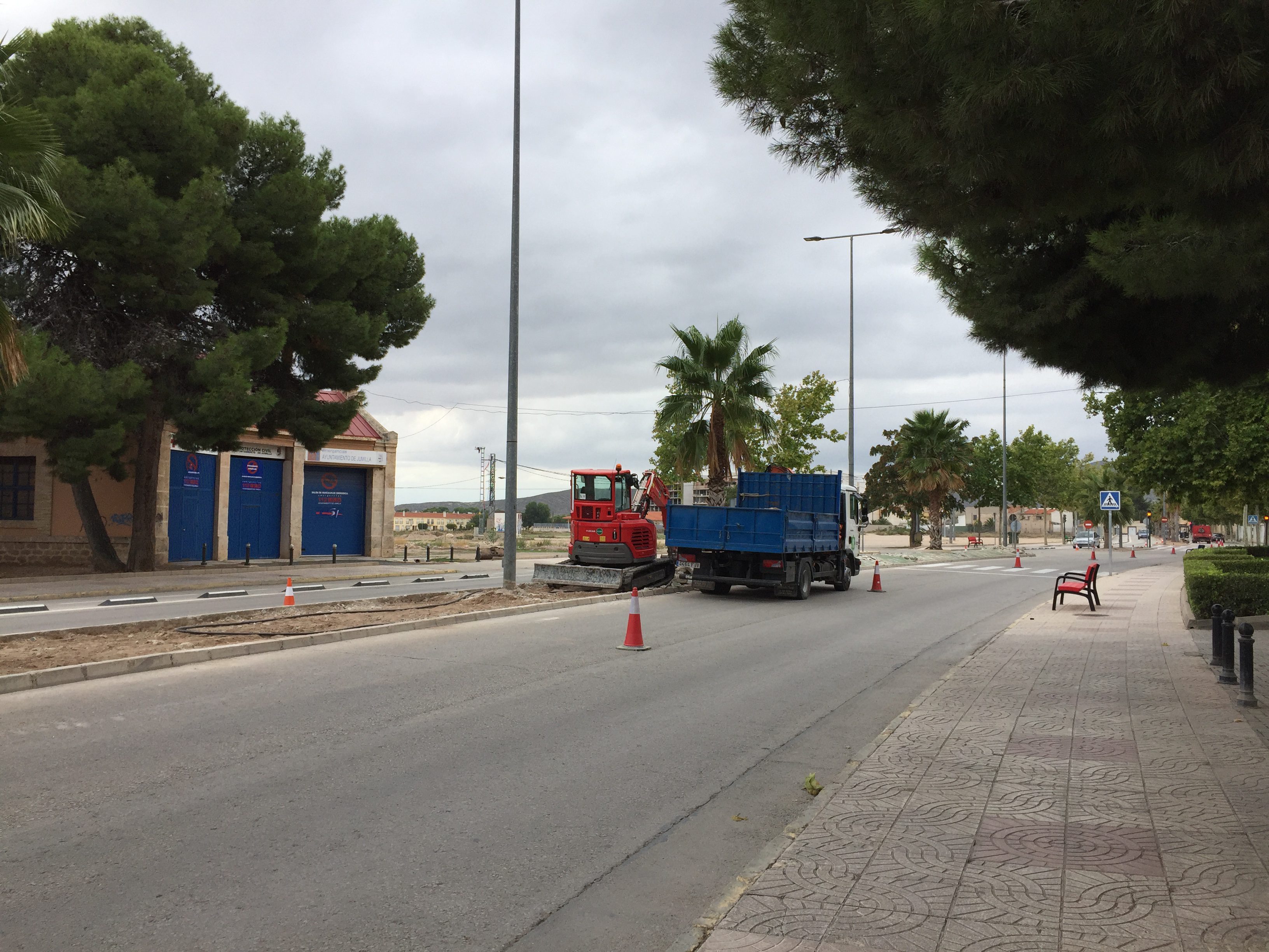 Comienzan las obras de la avenida de la Libertad donde se van a invertir más de 260.000 euros