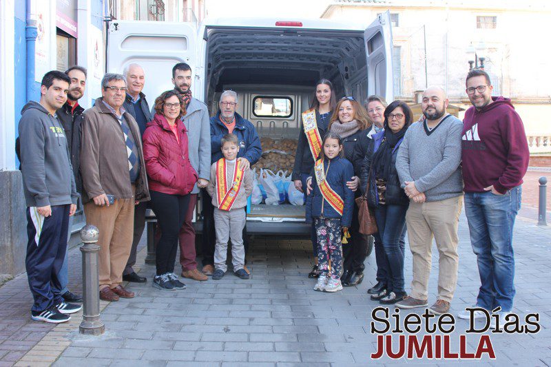 Cáritas Jumilla recogió más de 3.000 kilos de productos en la campaña de Navidad