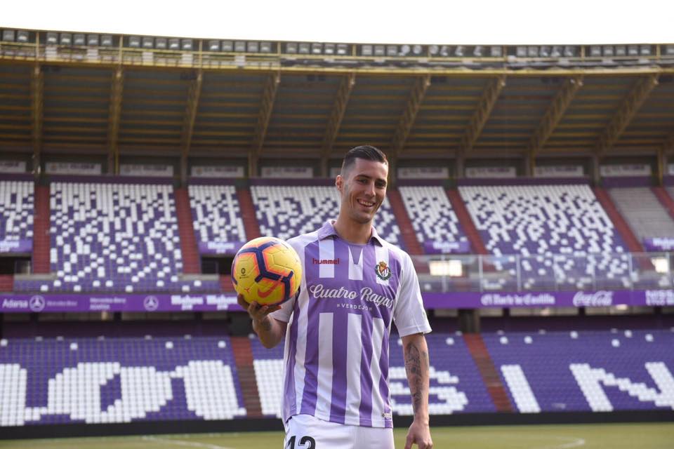 Sergi Guardiola ya sonríe tras su fichaje por el Valladolid