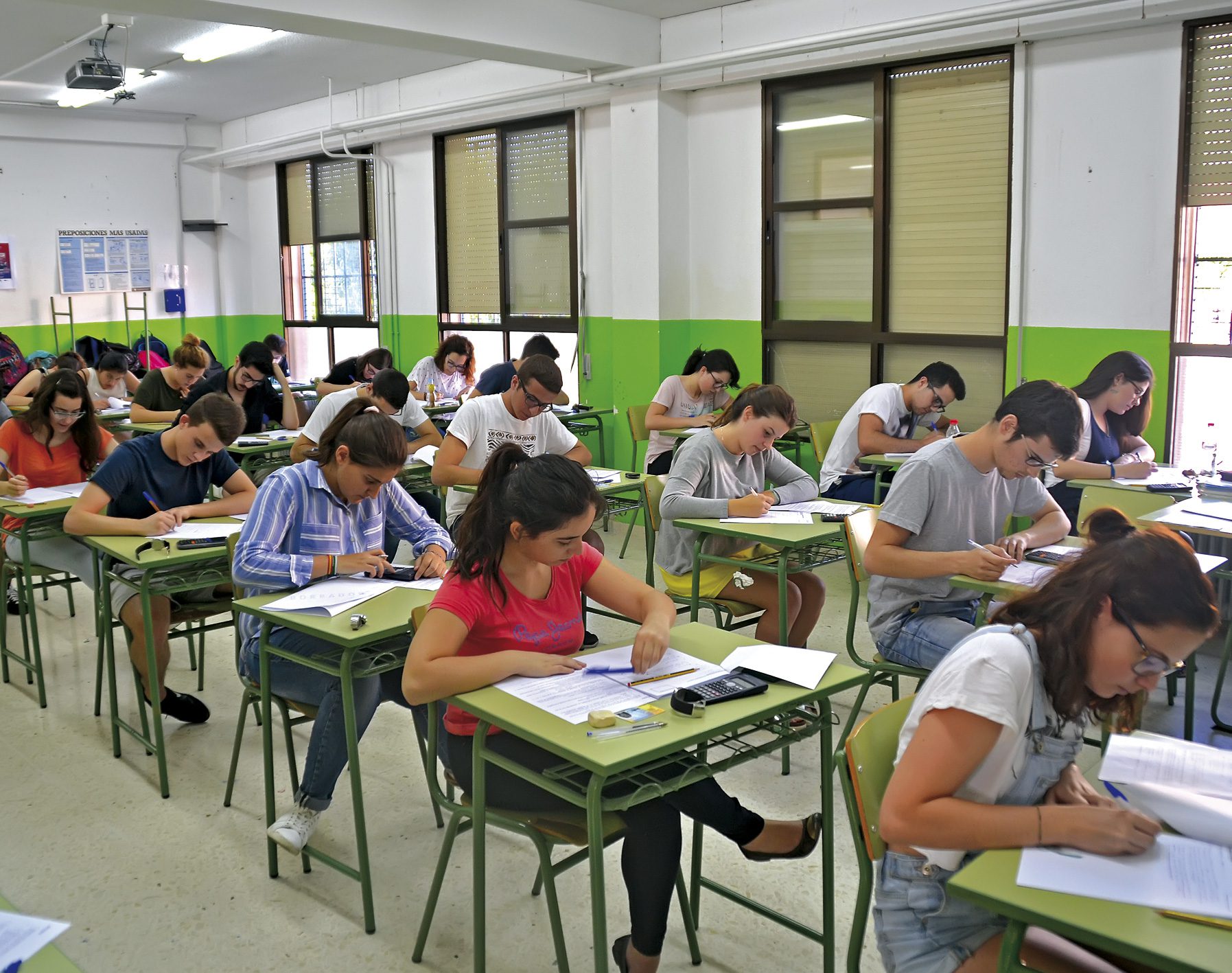 Un total de 265 alumnos concurren a la última selectividad en la zona del Altiplano