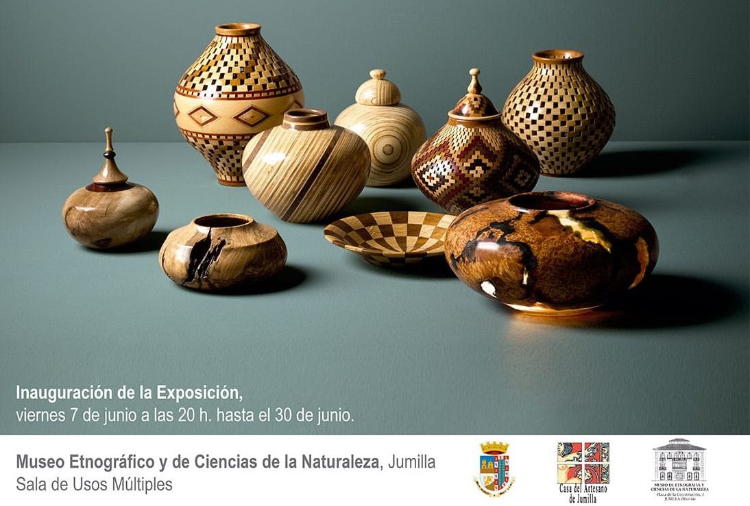 Este viernes se inaugura una exposición de artículos y obras creativas torneadas en madera