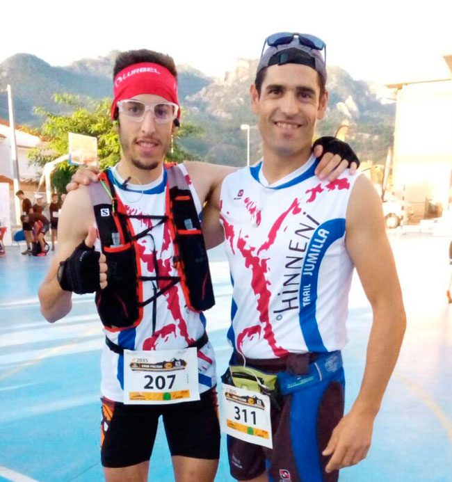 Martínez y Pérez en la X Ricote Trail Meryl Sport