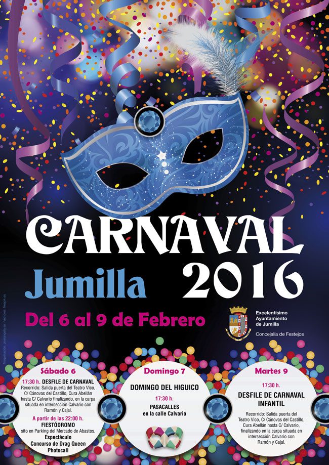 El Carnaval de Jumilla arranca mañana con un multitudinario desfile de disfraces
