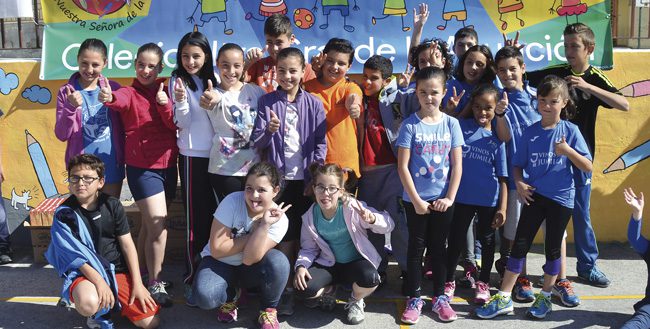 Casi doscientos niños tomaron parte del Día Mundial del Atletismo